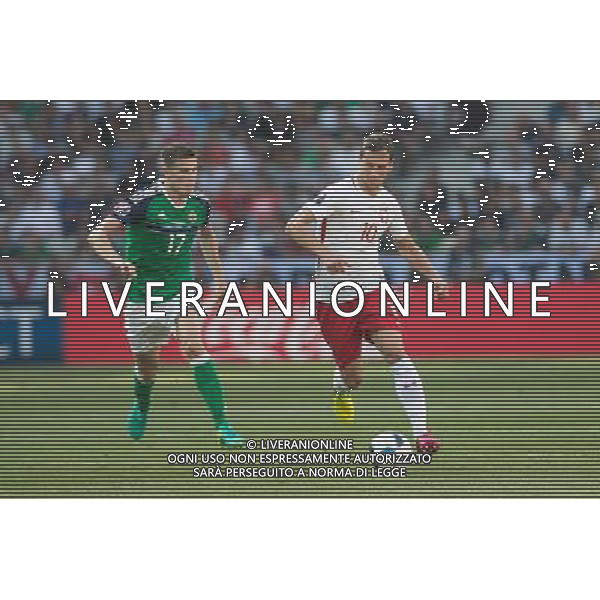 2016.06.12 NICEA PILKA NOZNA I RUNDA GRUPA C MISTRZOSTW EUROPY 2016 POLSKA - IRLANDIA POLNOCNA FIRST ROUND GROUP C UEFA EURO 2016 MATCH IN NICE POLAND - NORTHERN IRELAND N/z GRZEGORZ KRYCHOWIAK Foto PressFocus / NEWSPIX.PL --- Newspix.pl / AGENZIA ALDO LIVERANI SAS - ITALY ONLY EDITORIAL USE ONLY - Polonia - Irlanda del Nord UEFA Francia EURO 2016 Final Tournament Group Stage C Nizza - 12.06.2016