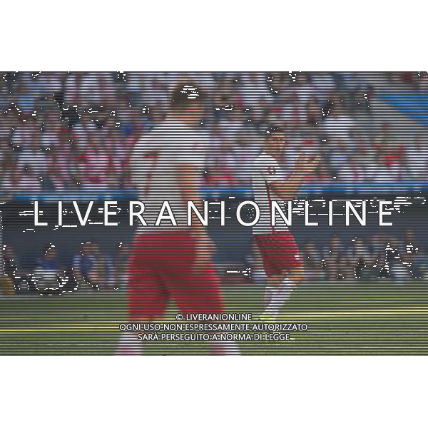 2016.06.12 NICEA PILKA NOZNA I RUNDA GRUPA C MISTRZOSTW EUROPY 2016 POLSKA - IRLANDIA POLNOCNA FIRST ROUND GROUP C UEFA EURO 2016 MATCH IN NICE POLAND - NORTHERN IRELAND N/z ARKADIUSZ MILIK ROBERT LEWANDOWSKI Foto PressFocus / NEWSPIX.PL --- Newspix.pl / AGENZIA ALDO LIVERANI SAS - ITALY ONLY EDITORIAL USE ONLY - Polonia - Irlanda del Nord UEFA Francia EURO 2016 Final Tournament Group Stage C Nizza - 12.06.2016