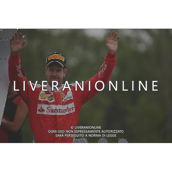 2nd place Sebastian Vettel (GER) Scuderia Ferrari SF16-H. 12.06.2016. Formula 1 World Championship, Rd 7, Canadian Grand Prix, Montreal, Canada, Race Day. AG ALDO LIVERANI SAS ONLY ITALY
