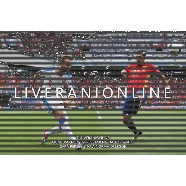 TULUZA 13.06.2016 MECZ I RUNDA GRUPA D MISTRZOSTW EUROPY 2016: HISZPANIA - CZECHY --- FIRST ROUND GROUP D UEFA EURO 2016 MATCH IN TOULOUSE: SPAIN - CZECH REPUBLIC TOMAS SIVOK NOLITO FOT. PIOTR KUCZA/NEWSPIX.PL --- Newspix.pl / AGENZIA ALDO LIVERANI SAS - ITALY ONLY EDITORIAL USE ONLY - Spagna - Repubblica Ceca UEFA Francia EURO 2016 Final Tournament Group Stage D Tolosa - 13.06.2016