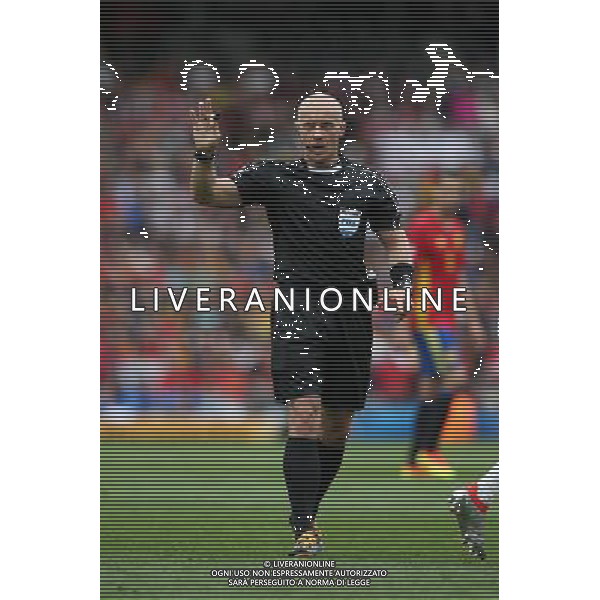 TULUZA 13.06.2016 MECZ I RUNDA GRUPA D MISTRZOSTW EUROPY 2016: HISZPANIA - CZECHY 1:0 --- FIRST ROUND GROUP D UEFA EURO 2016 MATCH IN TOULOUSE: SPAIN - CZECH REPUBLIC 1:0 SZYMON MARCINIAK - ARBITRO FOT. PIOTR KUCZA/NEWSPIX.PL --- Newspix.pl / AGENZIA ALDO LIVERANI SAS - ITALY ONLY EDITORIAL USE ONLY - Spagna - Repubblica Ceca UEFA Francia EURO 2016 Final Tournament Group Stage D Tolosa - 13.06.2016