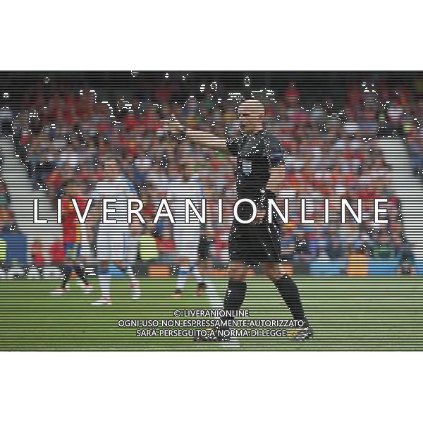 TULUZA 13.06.2016 MECZ I RUNDA GRUPA D MISTRZOSTW EUROPY 2016: HISZPANIA - CZECHY --- FIRST ROUND GROUP D UEFA EURO 2016 MATCH IN TOULOUSE: SPAIN - CZECH REPUBLIC SZYMON MARCINIAK - ARBITRO FOT. PIOTR KUCZA/NEWSPIX.PL --- Newspix.pl / AGENZIA ALDO LIVERANI SAS - ITALY ONLY EDITORIAL USE ONLY - Spagna - Repubblica Ceca UEFA Francia EURO 2016 Final Tournament Group Stage D Tolosa - 13.06.2016