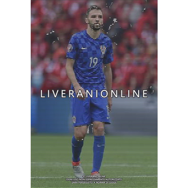 UEFA Francia EURO 2016 Final Tournament Group Stage D Parigi - 12.06.2016 Turchia-Croazia Nella Foto:Badelj Milan /Ph.Vitez-Ag. Aldo Liverani