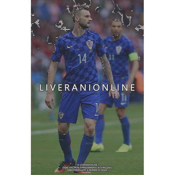 UEFA Francia EURO 2016 Final Tournament Group Stage D Parigi - 12.06.2016 Turchia-Croazia Nella Foto:Brozovic Marcelo /Ph.Vitez-Ag. Aldo Liverani