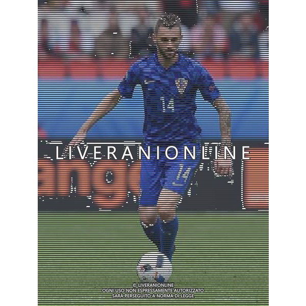 UEFA Francia EURO 2016 Final Tournament Group Stage D Parigi - 12.06.2016 Turchia-Croazia Nella Foto:Brozovic Marcelo /Ph.Vitez-Ag. Aldo Liverani
