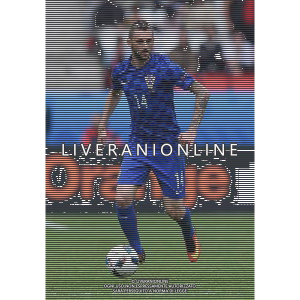 UEFA Francia EURO 2016 Final Tournament Group Stage D Parigi - 12.06.2016 Turchia-Croazia Nella Foto:Brozovic Marcelo /Ph.Vitez-Ag. Aldo Liverani