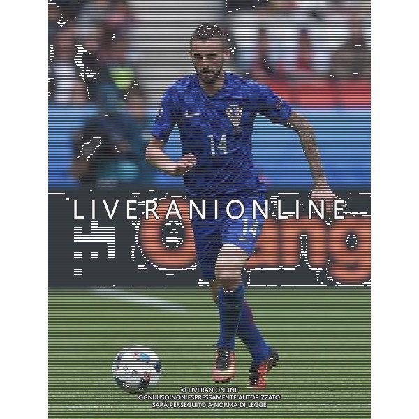UEFA Francia EURO 2016 Final Tournament Group Stage D Parigi - 12.06.2016 Turchia-Croazia Nella Foto:Brozovic Marcelo /Ph.Vitez-Ag. Aldo Liverani