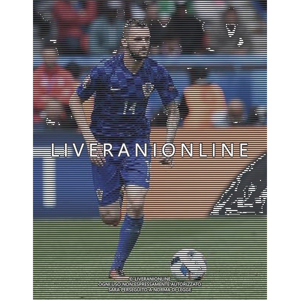 UEFA Francia EURO 2016 Final Tournament Group Stage D Parigi - 12.06.2016 Turchia-Croazia Nella Foto:Brozovic Marcelo /Ph.Vitez-Ag. Aldo Liverani