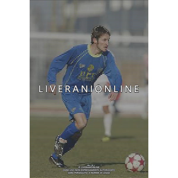 Coppa ita serie C 2004/05 Semifinale: Rimini - Frosinone foto:S:Rosa/Liverani nella foto: Aquino - Frosinone AGENZIA ALDO LIVERANI S A S