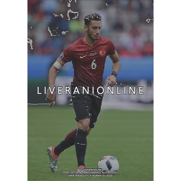 UEFA Francia EURO 2016 Final Tournament Group Stage D Parigi - 12.06.2016 Turchia-Croazia Nella Foto:Calhanoglu Hakan /Ph.Vitez-Ag. Aldo Liverani