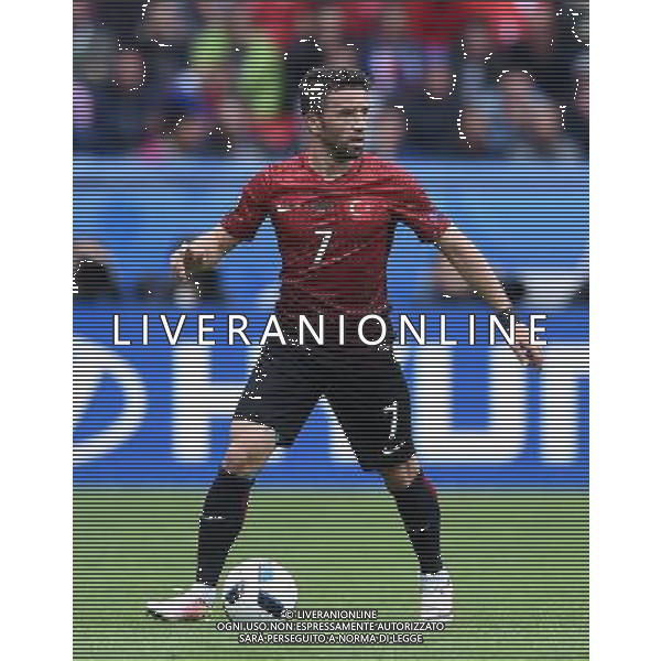 UEFA Francia EURO 2016 Final Tournament Group Stage D Parigi - 12.06.2016 Turchia-Croazia Nella Foto:Gonul Gokhan /Ph.Vitez-Ag. Aldo Liverani