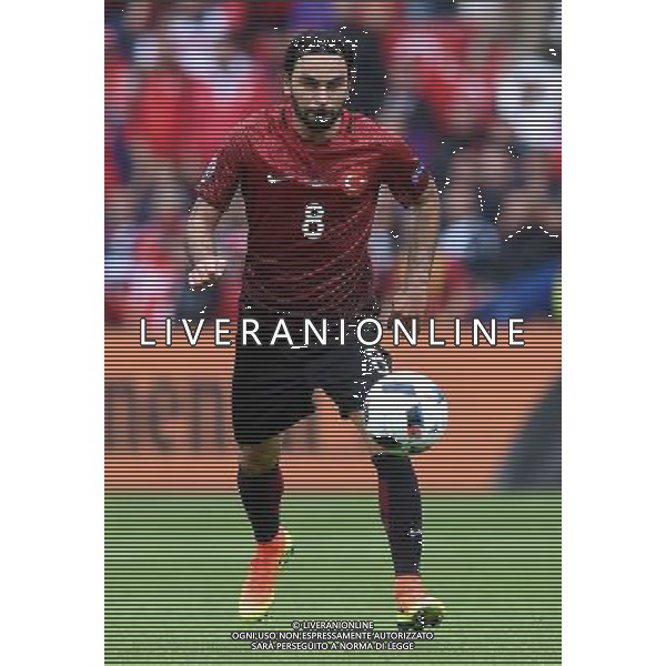 UEFA Francia EURO 2016 Final Tournament Group Stage D Parigi - 12.06.2016 Turchia-Croazia Nella Foto:Inan Selcuk /Ph.Vitez-Ag. Aldo Liverani