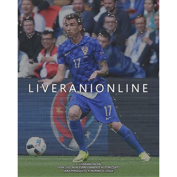 UEFA Francia EURO 2016 Final Tournament Group Stage D Parigi - 12.06.2016 Turchia-Croazia Nella Foto:Mandzukic Mario /Ph.Vitez-Ag. Aldo Liverani