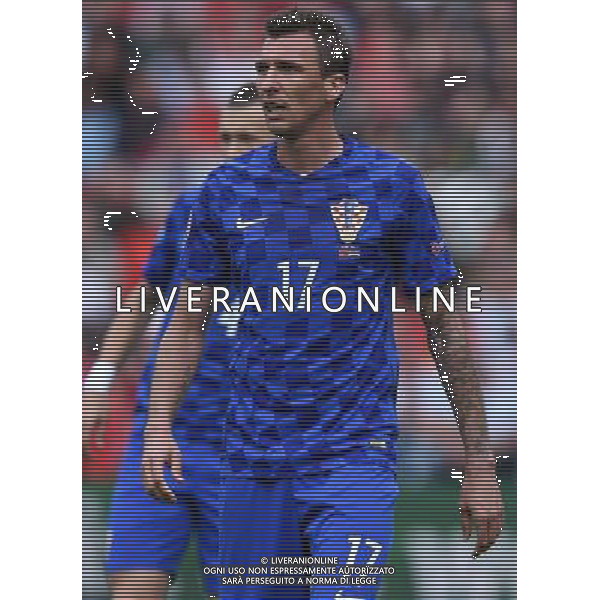 UEFA Francia EURO 2016 Final Tournament Group Stage D Parigi - 12.06.2016 Turchia-Croazia Nella Foto:Mandzukic Mario /Ph.Vitez-Ag. Aldo Liverani