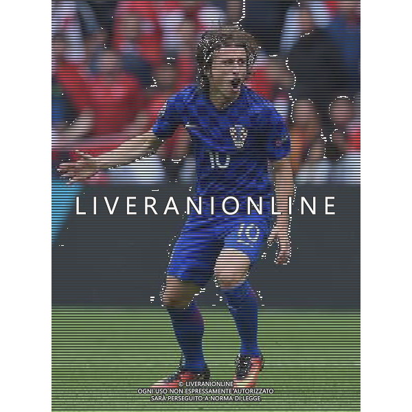 UEFA Francia EURO 2016 Final Tournament Group Stage D Parigi - 12.06.2016 Turchia-Croazia Nella Foto:Modric Luka /Ph.Vitez-Ag. Aldo Liverani