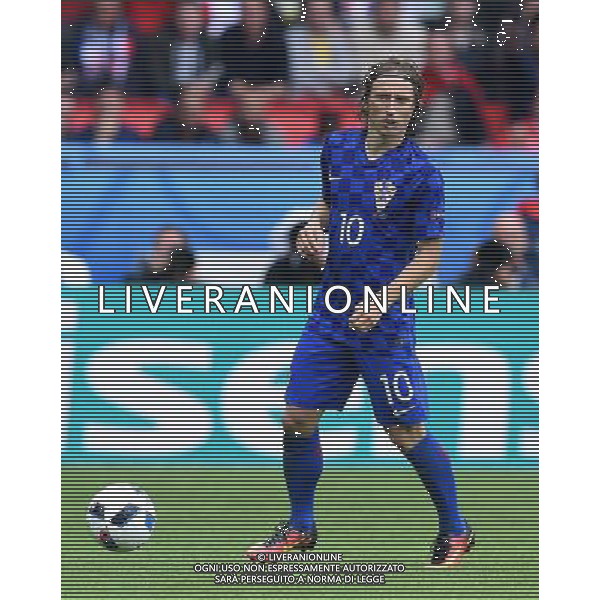 UEFA Francia EURO 2016 Final Tournament Group Stage D Parigi - 12.06.2016 Turchia-Croazia Nella Foto:Modric Luka /Ph.Vitez-Ag. Aldo Liverani