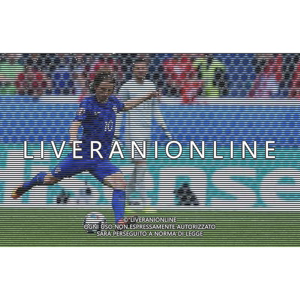 UEFA Francia EURO 2016 Final Tournament Group Stage D Parigi - 12.06.2016 Turchia-Croazia Nella Foto:Modric Luka /Ph.Vitez-Ag. Aldo Liverani