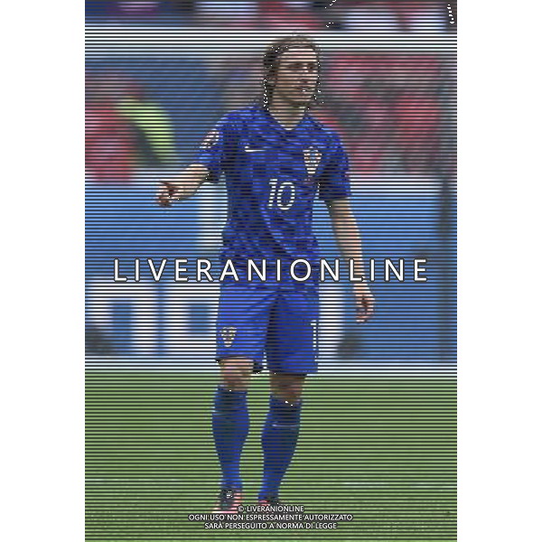 UEFA Francia EURO 2016 Final Tournament Group Stage D Parigi - 12.06.2016 Turchia-Croazia Nella Foto:Modric Luka /Ph.Vitez-Ag. Aldo Liverani