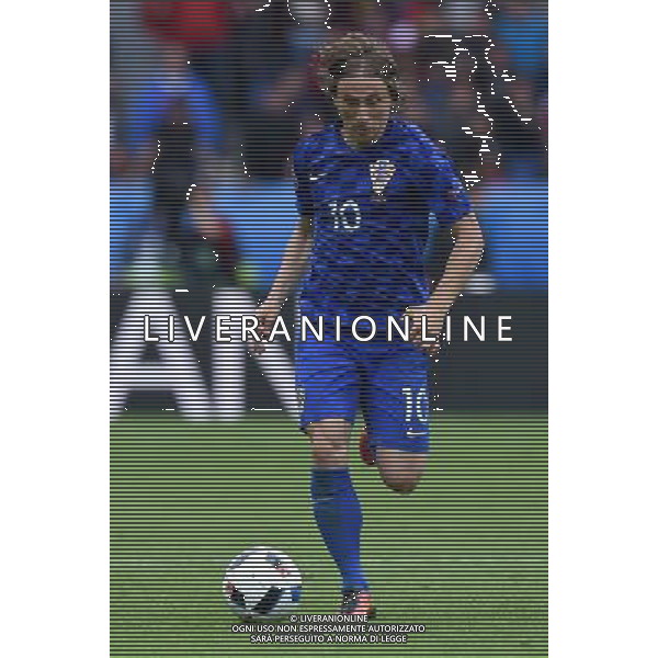 UEFA Francia EURO 2016 Final Tournament Group Stage D Parigi - 12.06.2016 Turchia-Croazia Nella Foto:Modric Luka /Ph.Vitez-Ag. Aldo Liverani
