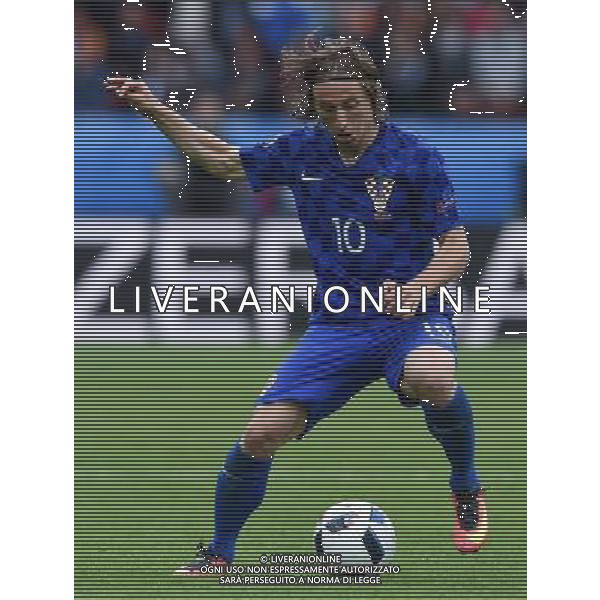 UEFA Francia EURO 2016 Final Tournament Group Stage D Parigi - 12.06.2016 Turchia-Croazia Nella Foto:Modric Luka /Ph.Vitez-Ag. Aldo Liverani