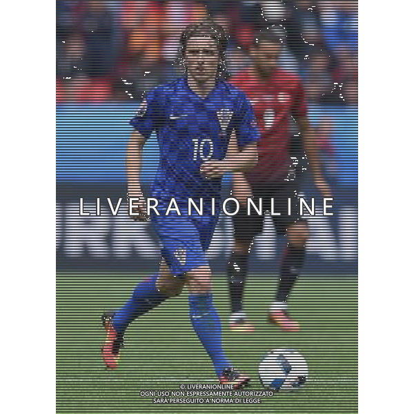 UEFA Francia EURO 2016 Final Tournament Group Stage D Parigi - 12.06.2016 Turchia-Croazia Nella Foto:Modric Luka /Ph.Vitez-Ag. Aldo Liverani