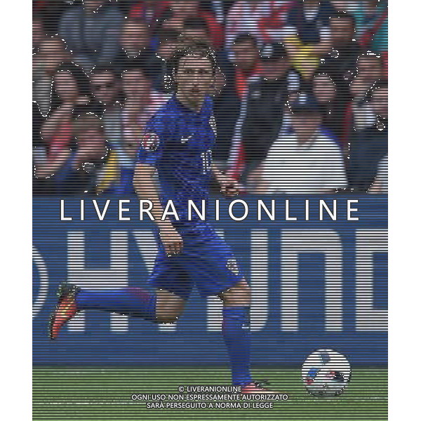 UEFA Francia EURO 2016 Final Tournament Group Stage D Parigi - 12.06.2016 Turchia-Croazia Nella Foto:Modric Luka /Ph.Vitez-Ag. Aldo Liverani