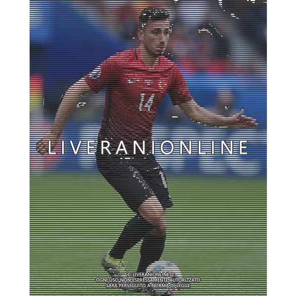 UEFA Francia EURO 2016 Final Tournament Group Stage D Parigi - 12.06.2016 Turchia-Croazia Nella Foto:Ozyakup Oguzhan /Ph.Vitez-Ag. Aldo Liverani