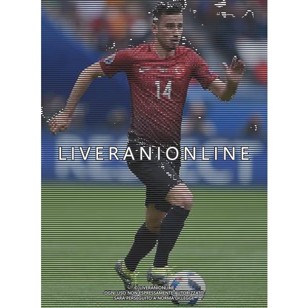 UEFA Francia EURO 2016 Final Tournament Group Stage D Parigi - 12.06.2016 Turchia-Croazia Nella Foto:Ozyakup Oguzhan /Ph.Vitez-Ag. Aldo Liverani