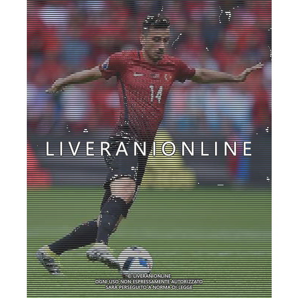 UEFA Francia EURO 2016 Final Tournament Group Stage D Parigi - 12.06.2016 Turchia-Croazia Nella Foto:Ozyakup Oguzhan /Ph.Vitez-Ag. Aldo Liverani