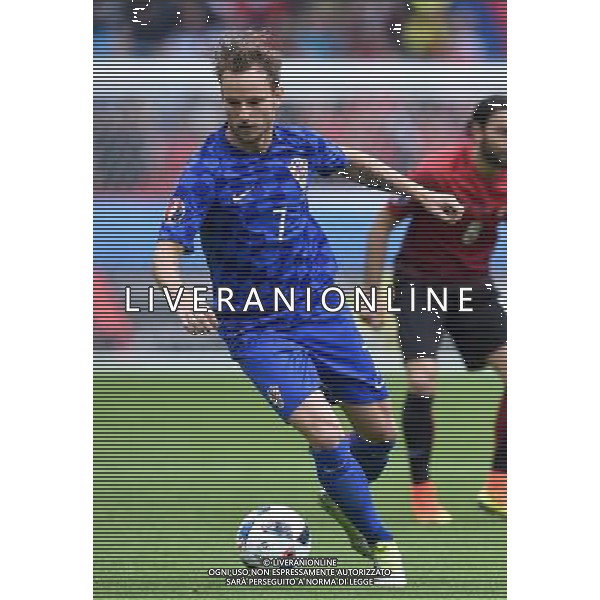UEFA Francia EURO 2016 Final Tournament Group Stage D Parigi - 12.06.2016 Turchia-Croazia Nella Foto:Rakitic Ivan /Ph.Vitez-Ag. Aldo Liverani