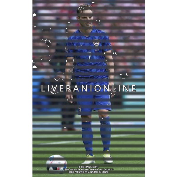 UEFA Francia EURO 2016 Final Tournament Group Stage D Parigi - 12.06.2016 Turchia-Croazia Nella Foto:Rakitic Ivan /Ph.Vitez-Ag. Aldo Liverani