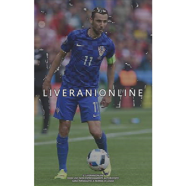 UEFA Francia EURO 2016 Final Tournament Group Stage D Parigi - 12.06.2016 Turchia-Croazia Nella Foto:Srna Darijo /Ph.Vitez-Ag. Aldo Liverani