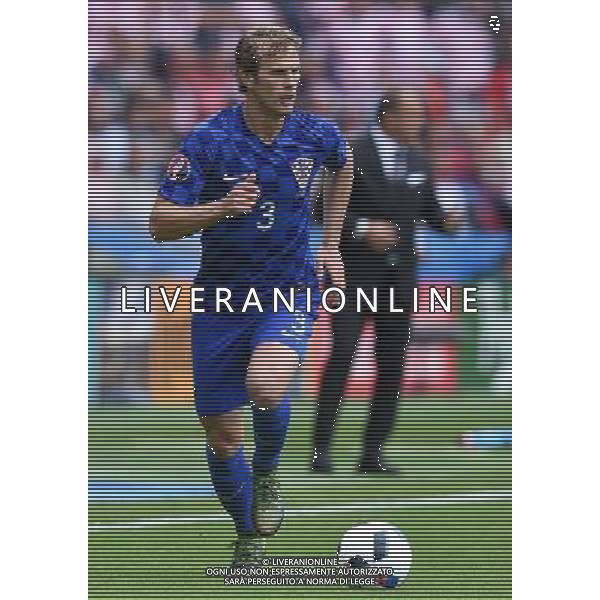 UEFA Francia EURO 2016 Final Tournament Group Stage D Parigi - 12.06.2016 Turchia-Croazia Nella Foto:Strinic Ivan /Ph.Vitez-Ag. Aldo Liverani