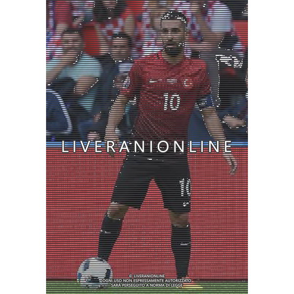 UEFA Francia EURO 2016 Final Tournament Group Stage D Parigi - 12.06.2016 Turchia-Croazia Nella Foto:Turan Arda /Ph.Vitez-Ag. Aldo Liverani