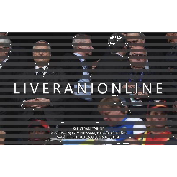 UEFA Francia EURO 2016 Final Tournament Group Stage E Lione - 13.06.2016 Belgio-Italia Nella Foto: claudio lotito e carlo tavecchio /Ph.Vitez-Ag. Aldo Liverani