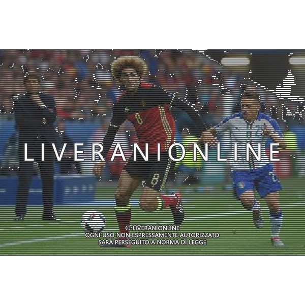 UEFA Francia EURO 2016 Final Tournament Group Stage E Lione - 13.06.2016 Belgio-Italia Nella Foto:fellaini e emanuele giaccherini /Ph.Vitez-Ag. Aldo Liverani
