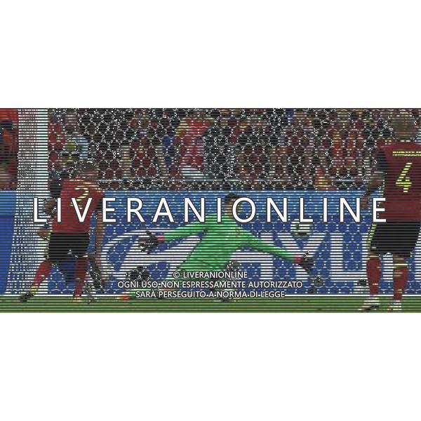 UEFA Francia EURO 2016 Final Tournament Group Stage E Lione - 13.06.2016 Belgio-Italia Nella Foto: il gol di emanuele giaccherini /Ph.Vitez-Ag. Aldo Liverani