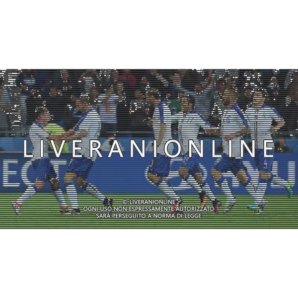 UEFA Francia EURO 2016 Final Tournament Group Stage E Lione - 13.06.2016 Belgio-Italia Nella Foto: esultanza dopo il gol di emanuele giaccherini /Ph.Vitez-Ag. Aldo Liverani