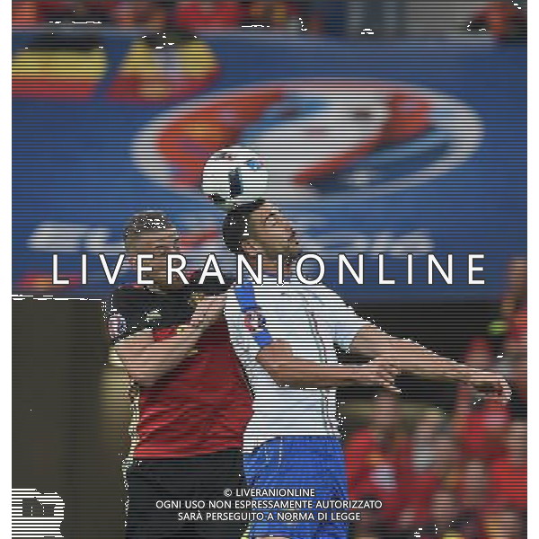 UEFA Francia EURO 2016 Final Tournament Group Stage E Lione - 13.06.2016 Belgio-Italia Nella Foto: graziano pelle\' alderweireld /Ph.Vitez-Ag. Aldo Liverani