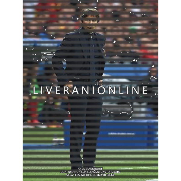 UEFA Francia EURO 2016 Final Tournament Group Stage E Lione - 13.06.2016 Belgio-Italia Nella Foto:conte antonio /Ph.Vitez-Ag. Aldo Liverani