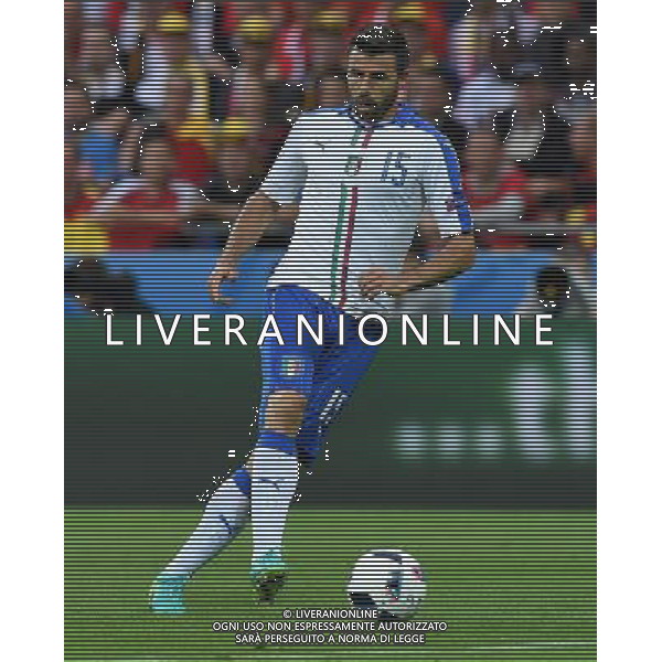 UEFA Francia EURO 2016 Final Tournament Group Stage E Lione - 13.06.2016 Belgio-Italia Nella Foto:barzagli andrea /Ph.Vitez-Ag. Aldo Liverani