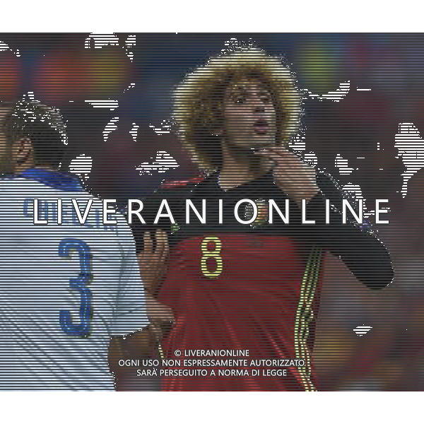 UEFA Francia EURO 2016 Final Tournament Group Stage E Lione - 13.06.2016 Belgio-Italia Nella Foto: fellaini chiellini /Ph.Vitez-Ag. Aldo Liverani