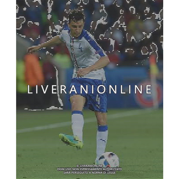 UEFA Francia EURO 2016 Final Tournament Group Stage E Lione - 13.06.2016 Belgio-Italia Nella Foto: darmian matteo /Ph.Vitez-Ag. Aldo Liverani