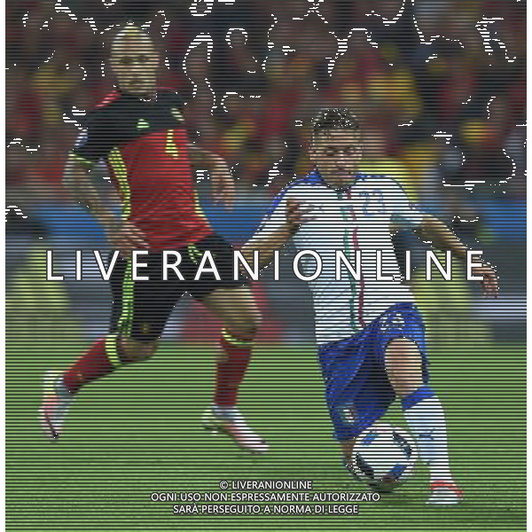 UEFA Francia EURO 2016 Final Tournament Group Stage E Lione - 13.06.2016 Belgio-Italia Nella Foto:giaccherini emanuele /Ph.Vitez-Ag. Aldo Liverani