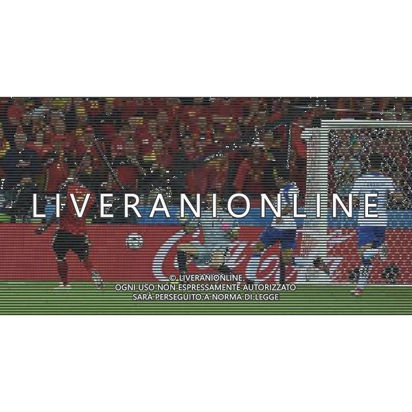 UEFA Francia EURO 2016 Final Tournament Group Stage E Lione - 13.06.2016 Belgio-Italia Nella Foto: gianluigi buffon nell\'occasione di lukaku tirata fuori /Ph.Vitez-Ag. Aldo Liverani
