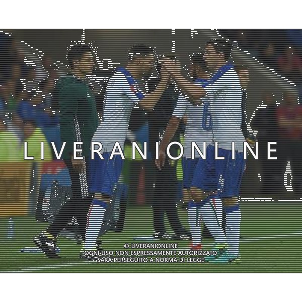 UEFA Francia EURO 2016 Final Tournament Group Stage E Lione - 13.06.2016 Belgio-Italia Nella Foto:sostituzione di matteo darmian con mattia de sciglio /Ph.Vitez-Ag. Aldo Liverani