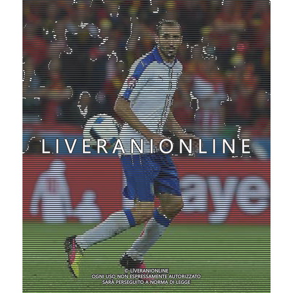UEFA Francia EURO 2016 Final Tournament Group Stage E Lione - 13.06.2016 Belgio-Italia Nella Foto:chiellini giorgio /Ph.Vitez-Ag. Aldo Liverani