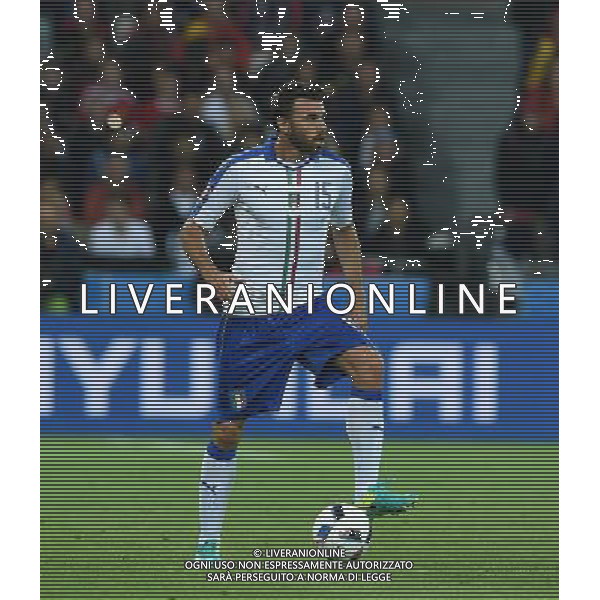 UEFA Francia EURO 2016 Final Tournament Group Stage E Lione - 13.06.2016 Belgio-Italia Nella Foto:Barzagli Andrea /Ph.Vitez-Ag. Aldo Liverani