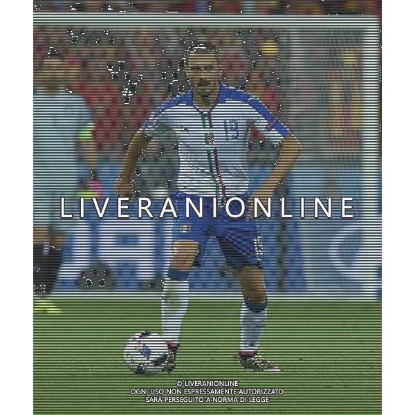 UEFA Francia EURO 2016 Final Tournament Group Stage E Lione - 13.06.2016 Belgio-Italia Nella Foto:Bonucci Leonardo /Ph.Vitez-Ag. Aldo Liverani