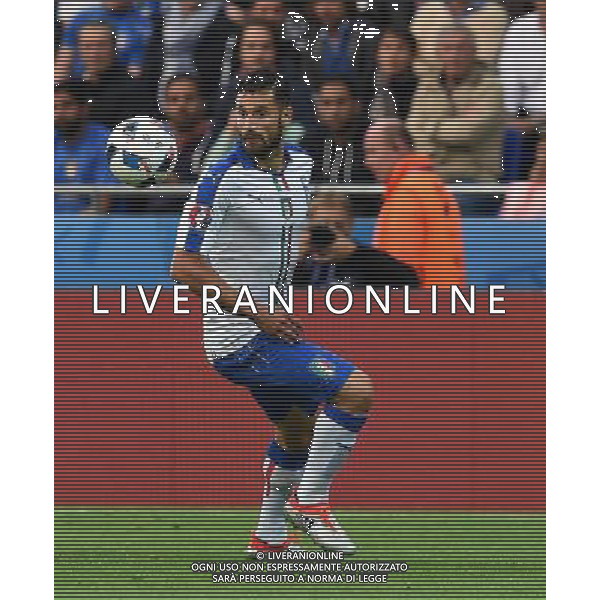 UEFA Francia EURO 2016 Final Tournament Group Stage E Lione - 13.06.2016 Belgio-Italia Nella Foto:Candreva Antonio /Ph.Vitez-Ag. Aldo Liverani
